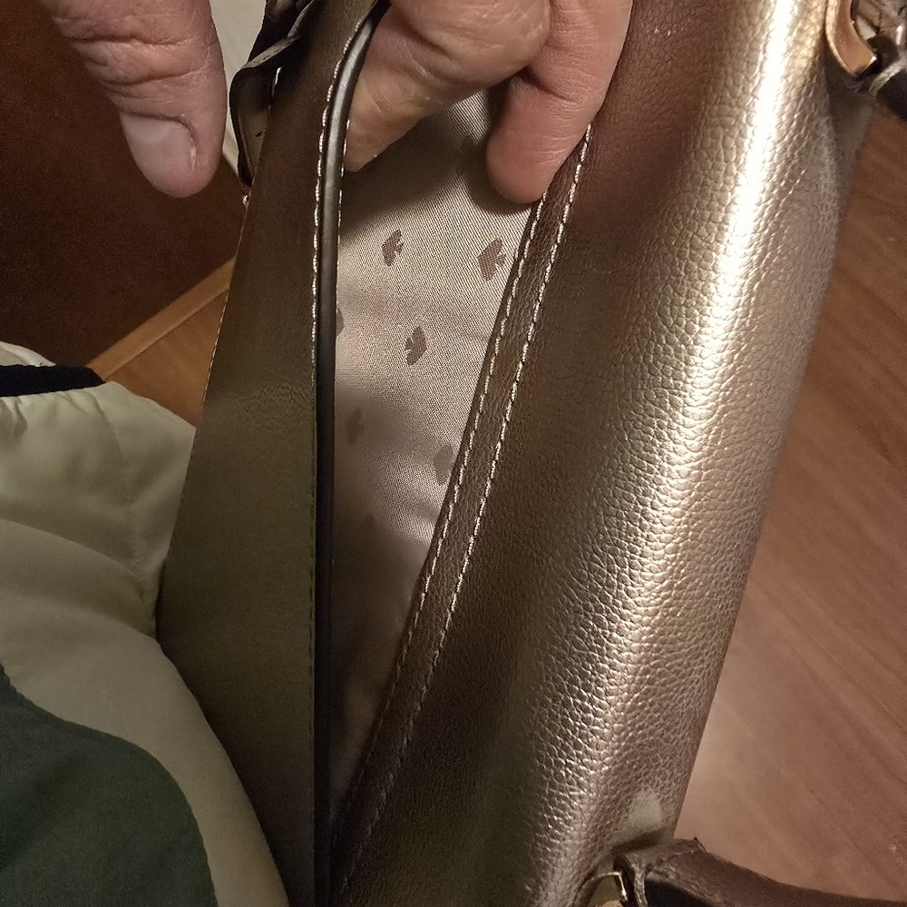 Kate Spade Medium Maisie Patterson Drive Embellished Gold Crossbody Bag - Picture 12 of 12